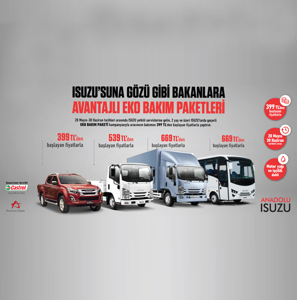 ISUZU Bakım Kampanyası